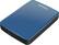 Angle. Toshiba - Canvio Connect 2TB External USB 3.0/2.0 Portable Hard Drive - Blue.