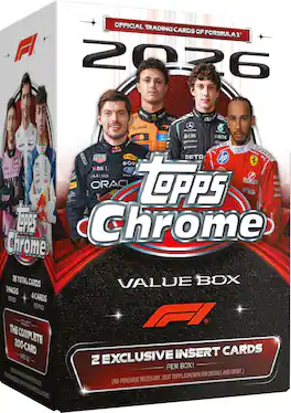 2026 Topps Chrome Formula 1 Value Box