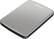 Angle. Toshiba - Canvio Connect 1TB External USB 3.0/2.0 Portable Hard Drive - Silver.