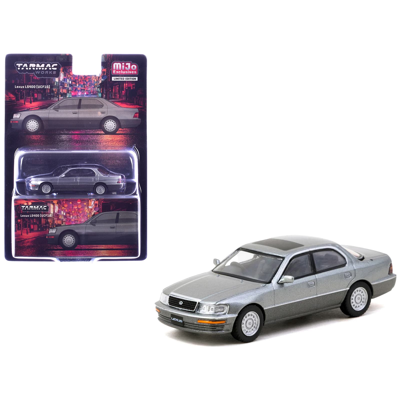 "Lexus LS400 RHD (Right Hand Drive) Flint Gray Metallic ""Global64"" Series 1/64 Diecast Model Car by Tarmac Works" price history on PriceWatchPro