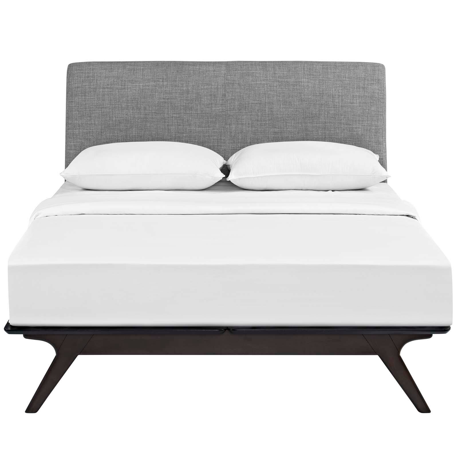 Alt View 1. Modway - Ollie Twin Bed Frame - White.