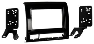 Metra - Double DIN Installation Kit for 2012 and Later Toyota Tacoma Vehicles - Charcoal - Front_Zoom