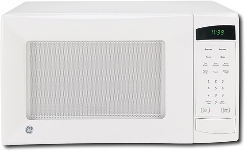 Ge 1.1 cu ft microwave outlet white