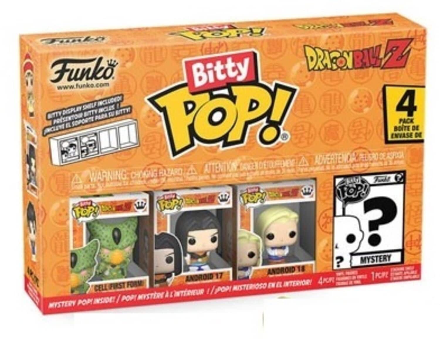Funko Bitty POP!: Dragon Ball Z Cell (First Form) 4 Pack