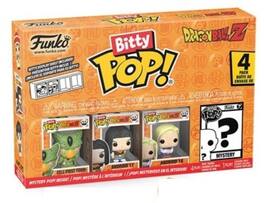 Funko - Bitty POP!: Dragon Ball Z - Cell (First Form) 4-Pack - Collectibles - Multicolor