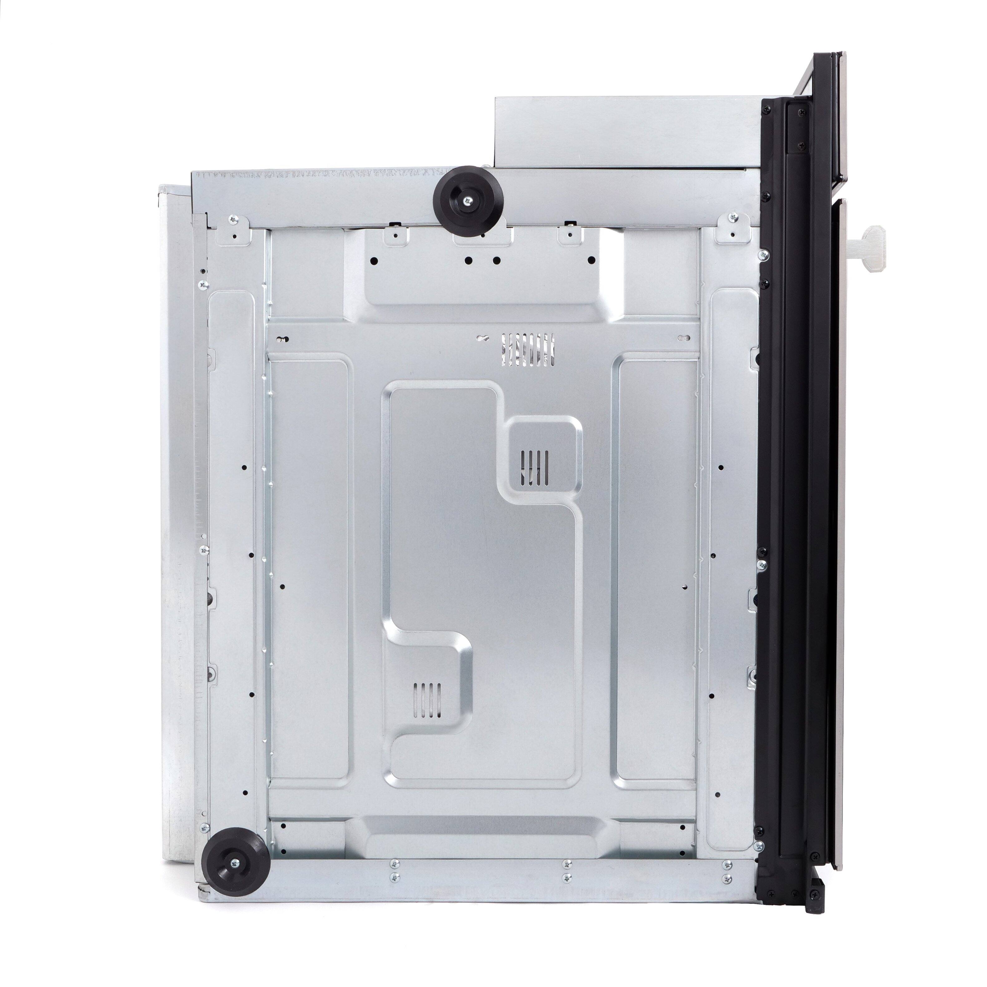 Alt View 5. COSMO - COS-30ESWC 30 in. Haven Collection 5 cu. ft. Electric Wall Oven with True European Convection and Self Cleaning - Stainless Steel.