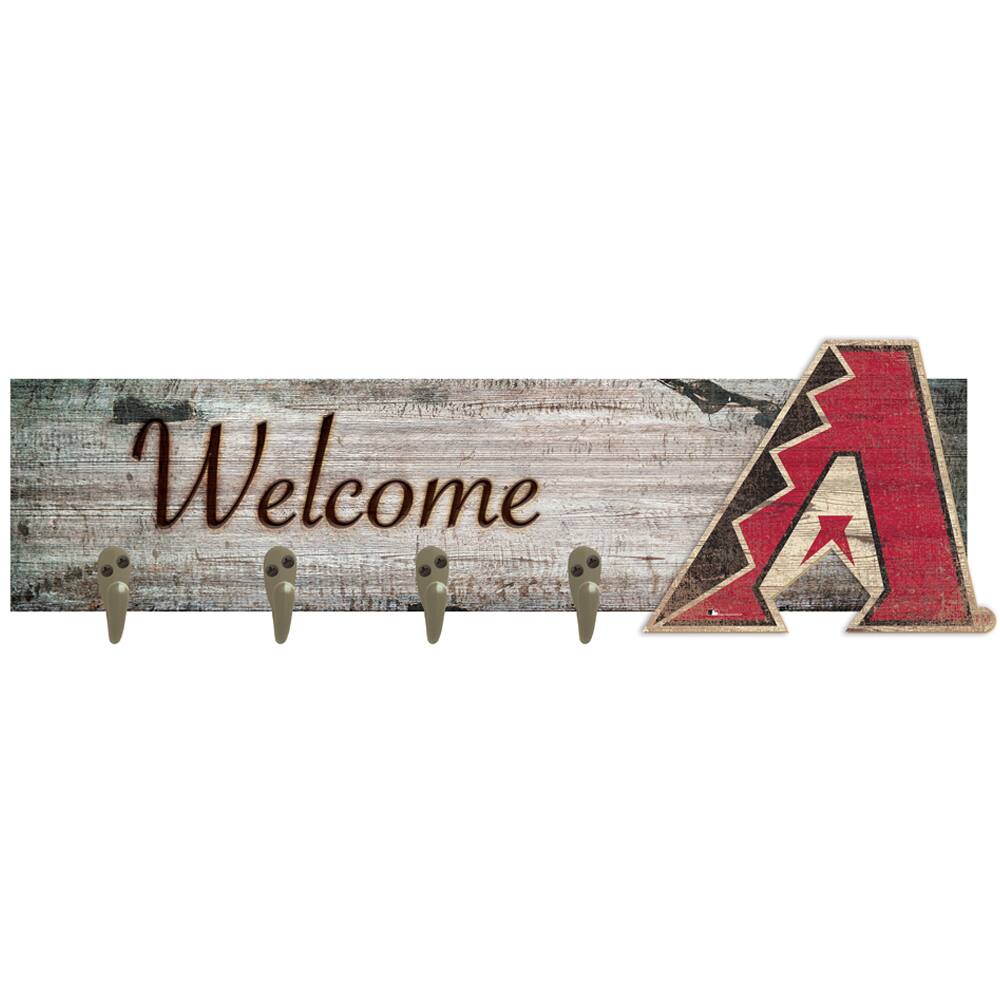 Arizona Diamondbacks 24" x 6" Mounted Coat Hanger