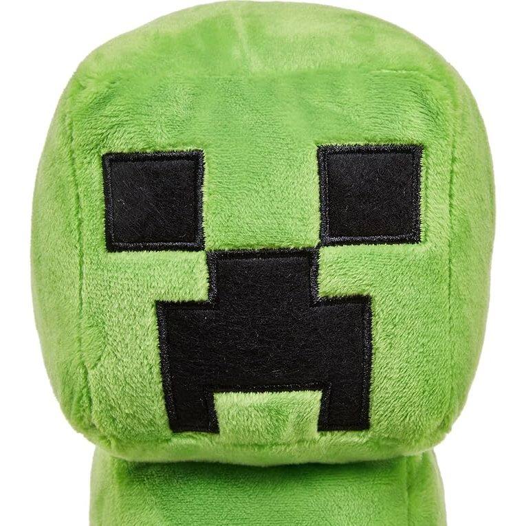 Alt View 1. Mattel - Mattel Minecraft Basic 8-inch Plush Creeper Stuffed Animal Figure, Soft Doll - Creeper.