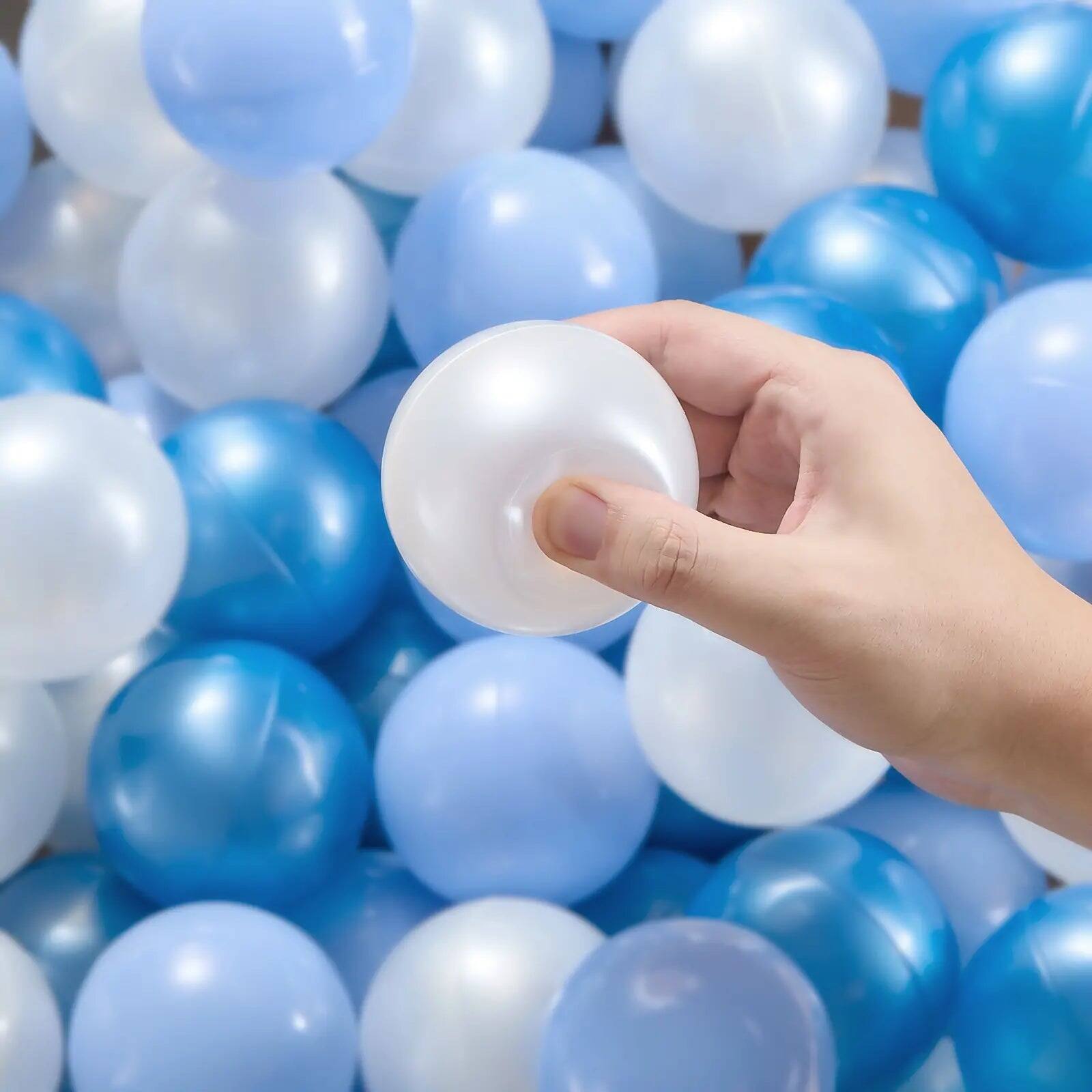 Back. Tiny Land - 200 Pack Ocean Balls for Ball Pits, Play Tunnels & Tents, Sensory Play Toy for Kids.
