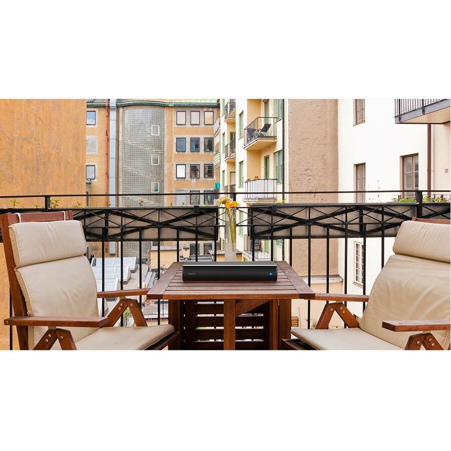 Alt View 7. Creative Labs - Creative Stage Air V2 2.0 Portable Bluetooth Sound Bar Speaker - 10 W RMS - Black - Desktop - 80 Hz to 20 kHz - Battery - Black.