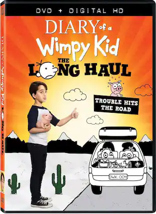 Front. Diary of a Wimpy Kid: The Long Haul - DVD.
