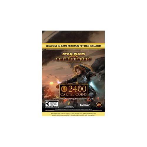 Front. EA - Star Wars The Old Republic 2400 Cartel Coins.