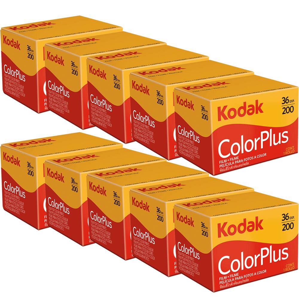10x Kodak ColorPlus 200 Color Negative Film 35mm Roll Film 36 Exposure - 6031470 price history on PriceWatchPro