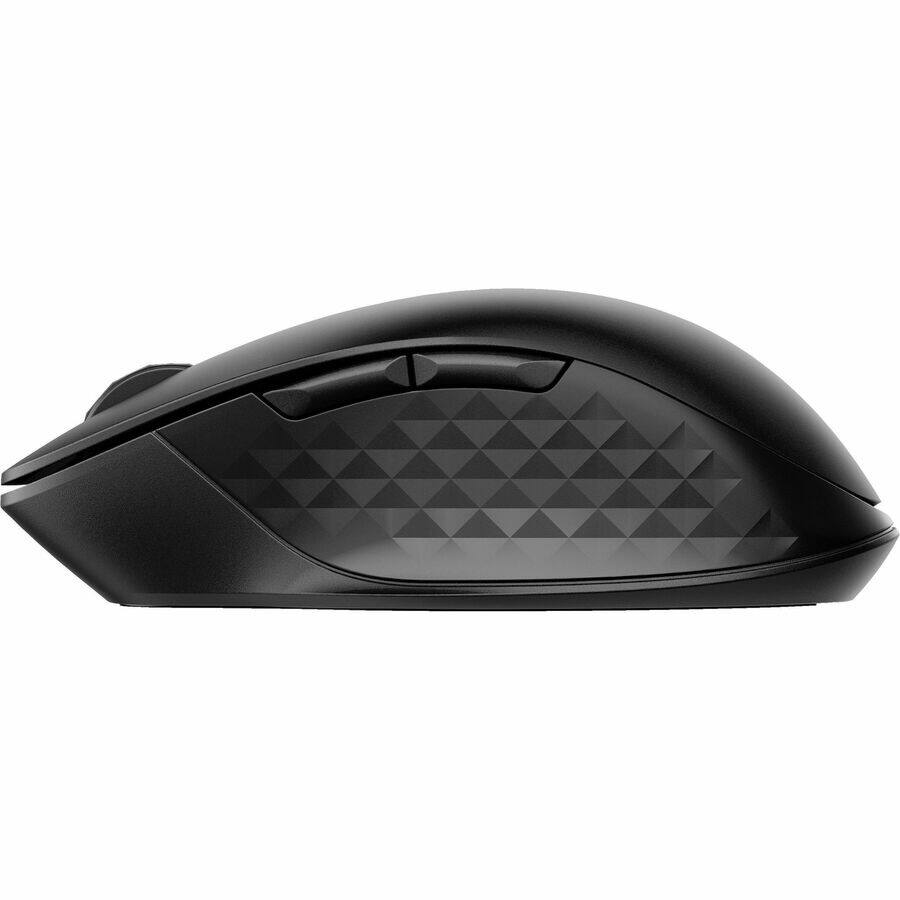 Alt View 2. HP - HP 435 Multi-Device Wireless Mouse (3B4Q5UT) - Wireless - 32.81 ft - Bluetooth/Radio Frequency - 2.40 GHz - USB Type A - Black.