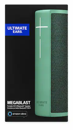 Ultimate Ears - Megablast Portable wi-fi/Bluetooth Speaker Green