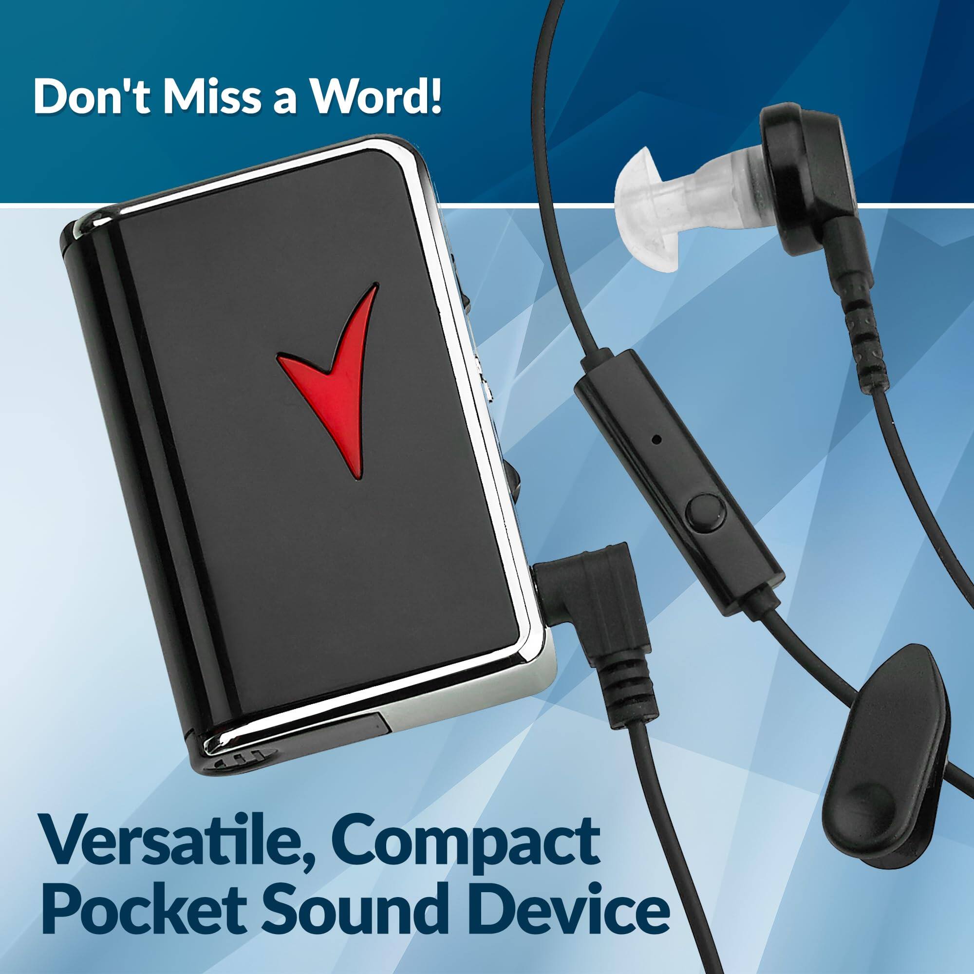 Don't Miss a Word!

Versatile, Compact Pocket Sound Device