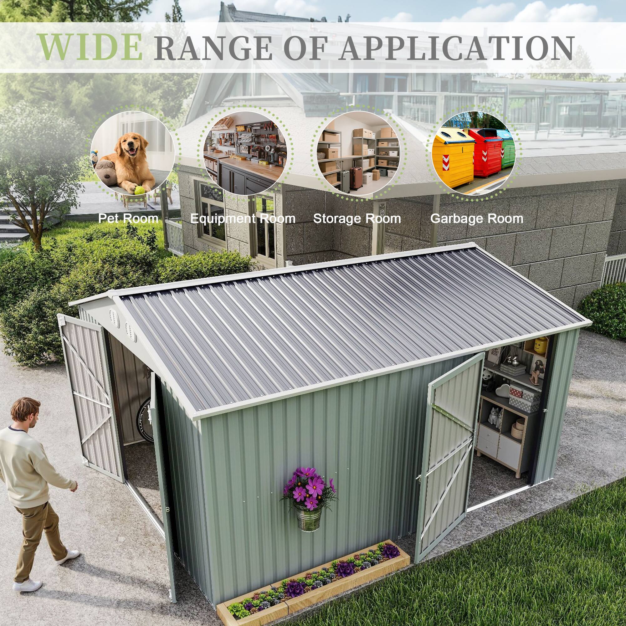 WIDE RANGE OF APPLICATION  
Pet Room  
Equipment Room  
Storage Room  
Garbage Room