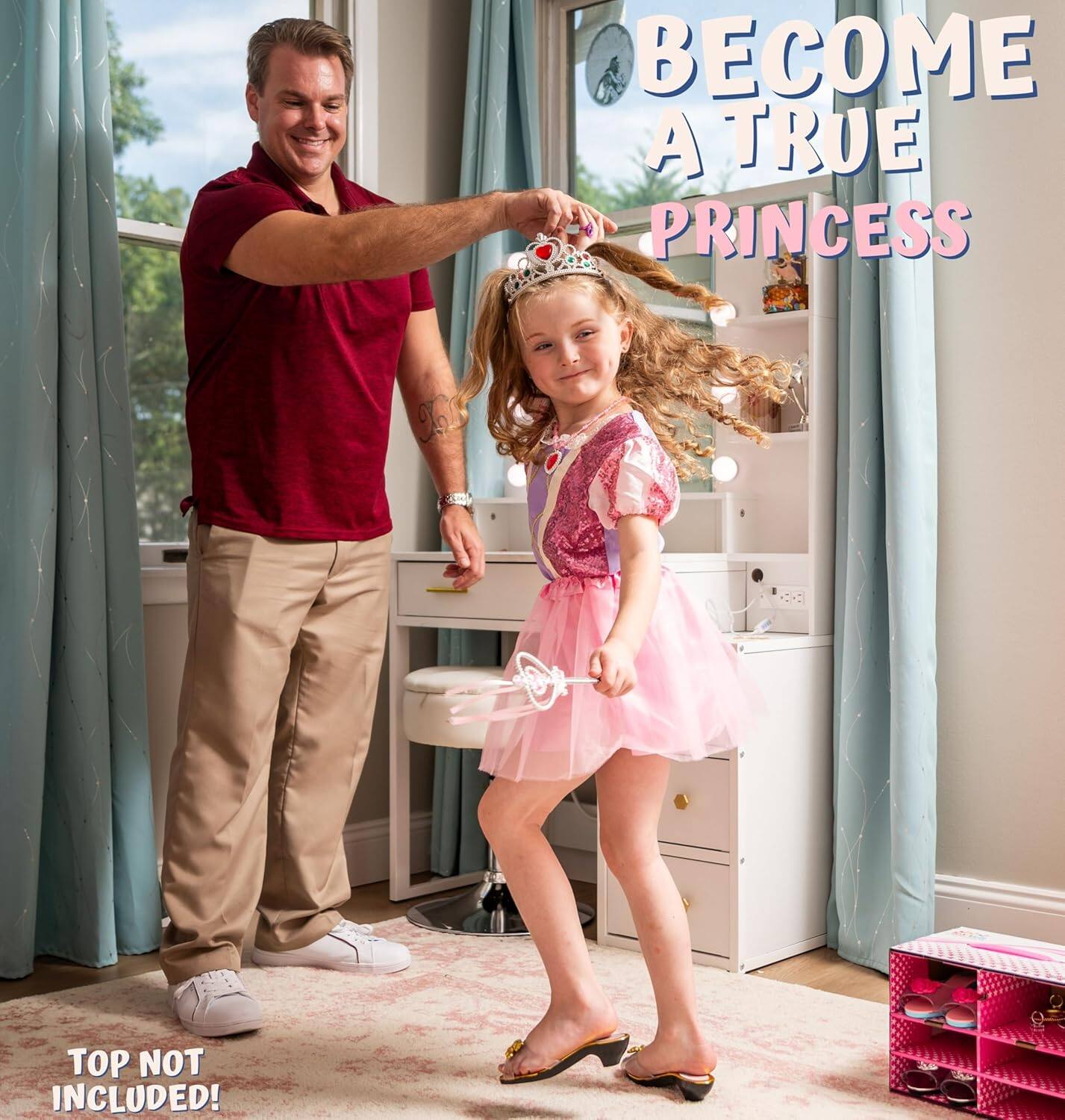 BECOME A TRUE PRINCESS
TOP NOT INCLUDED!