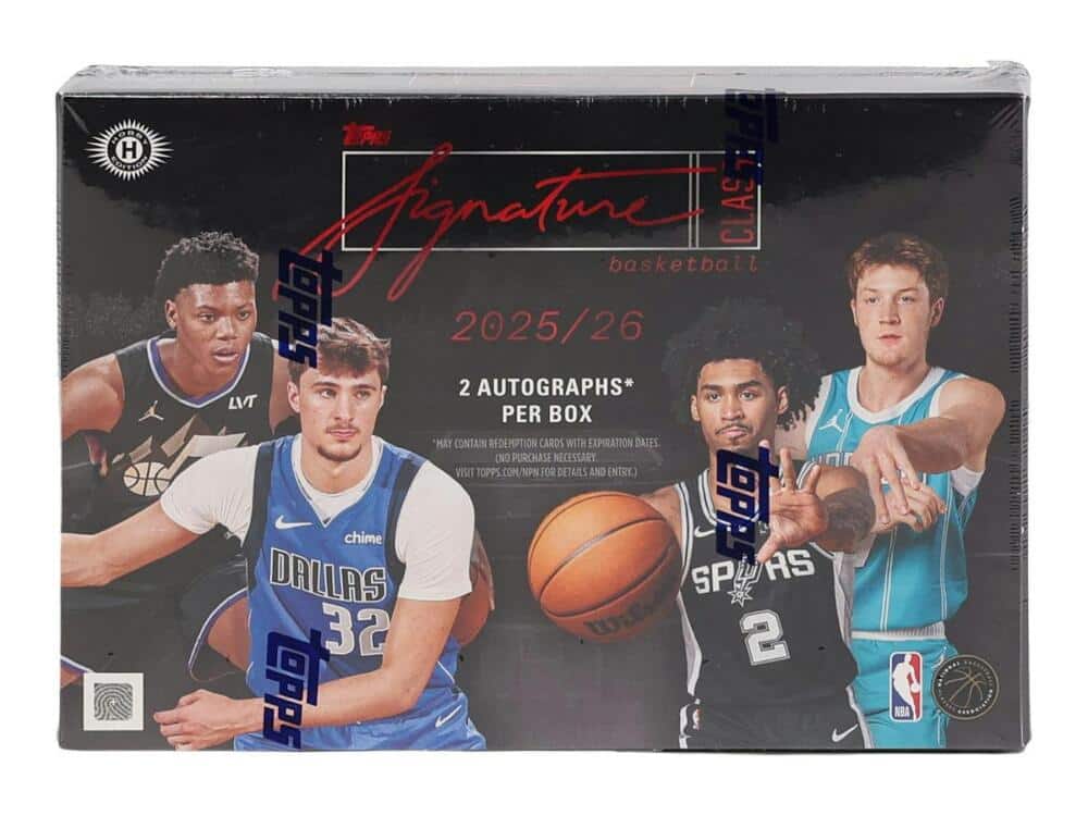 2025-26 Topps Signature Class Basketball Hobby Box