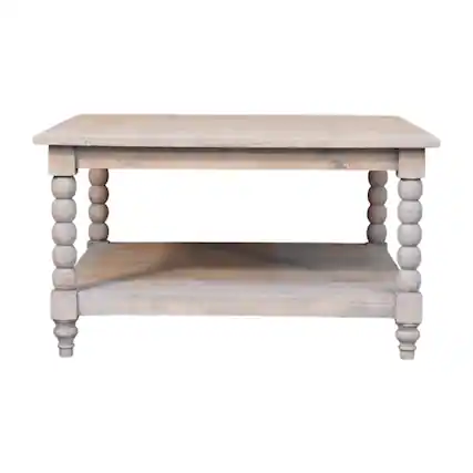 Front. Artisan Furniture - Artisan Furniture Solid WoodBarclay Acid Wash Coffee Table - Brown.