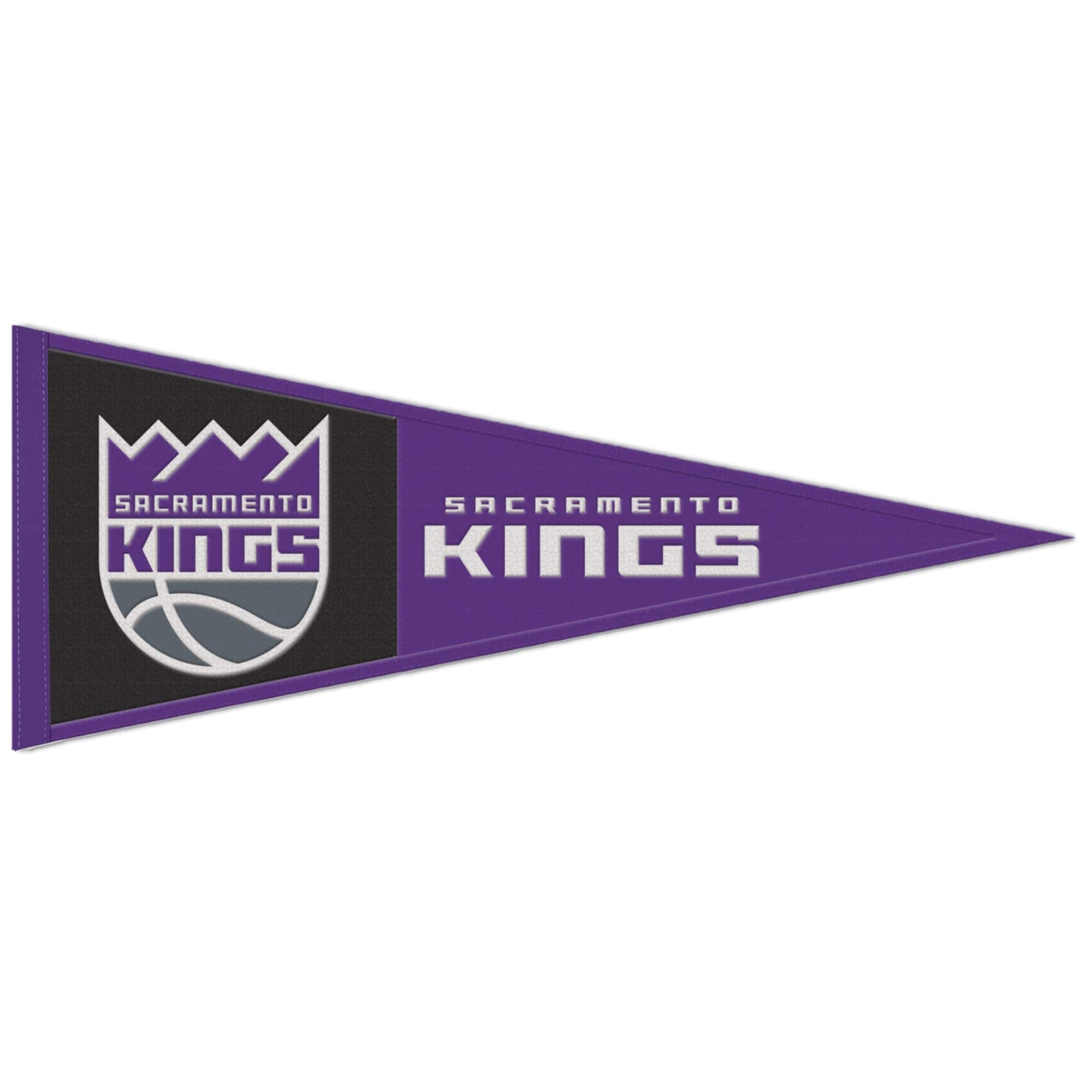 WinCraft - Sacramento Kings 13" x 32" Wool Primary Logo Pennant - Multicolor