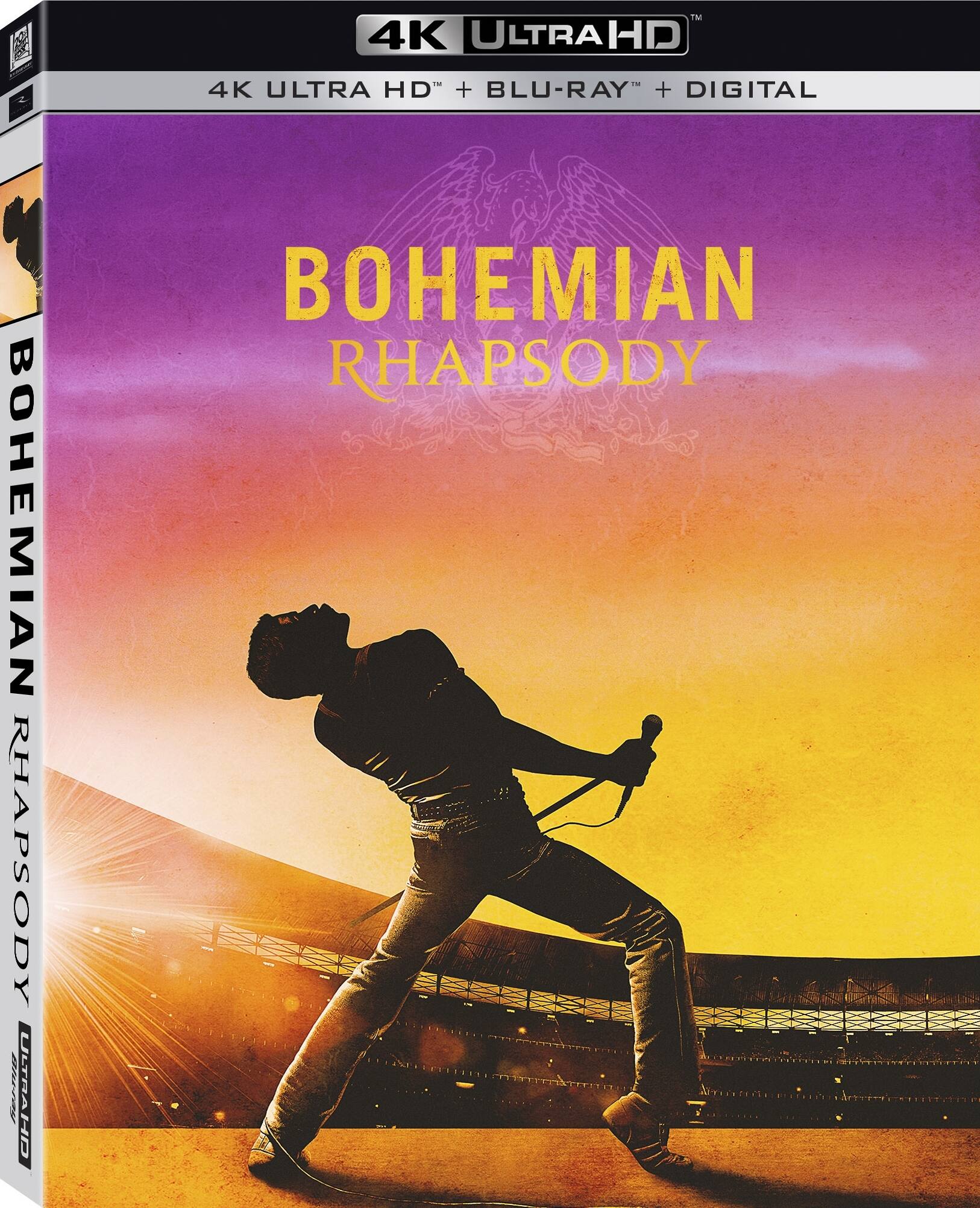 Alt View 1. Bohemian Rhapsody   - 4K Blu-Ray.