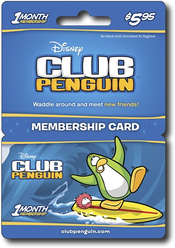 Membership card (unused) : r/ClubPenguin