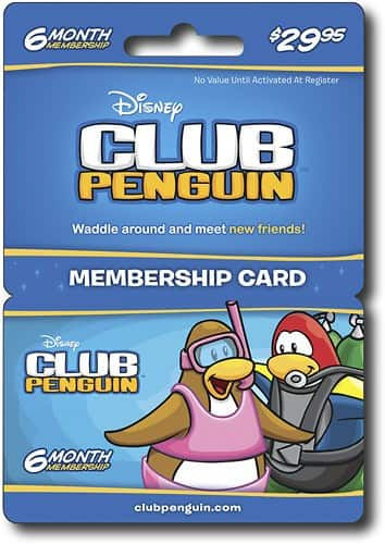 Best Buy: Disney Interactive Studios Club Penguin 6-Month