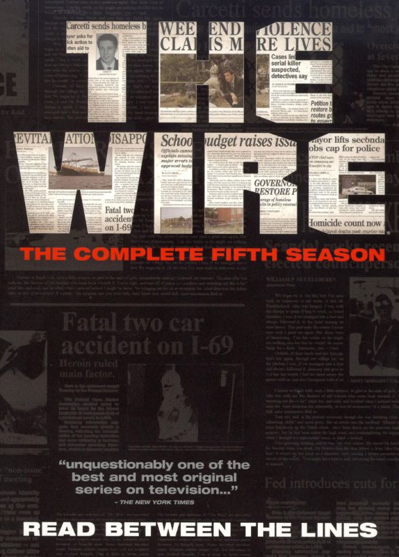  The Wire: The Complete Fifth Season [4 Discs] [DVD]