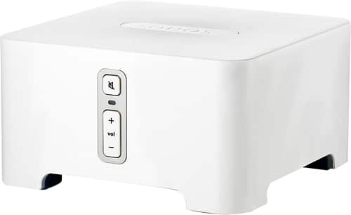 Sonos - CONNECT Wireless Streaming Music Stereo Component - White - Larger Front
