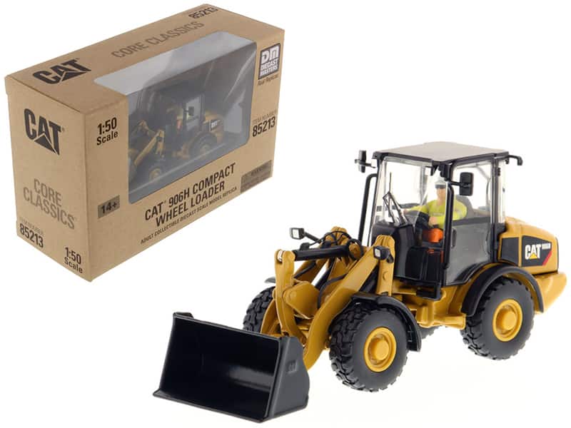 "CAT Caterpillar 906H Compact Wheel Loader with Operator ""Core Classics Series"" 1/50 Diecast Model by Diecast Masters" price history on PriceWatchPro