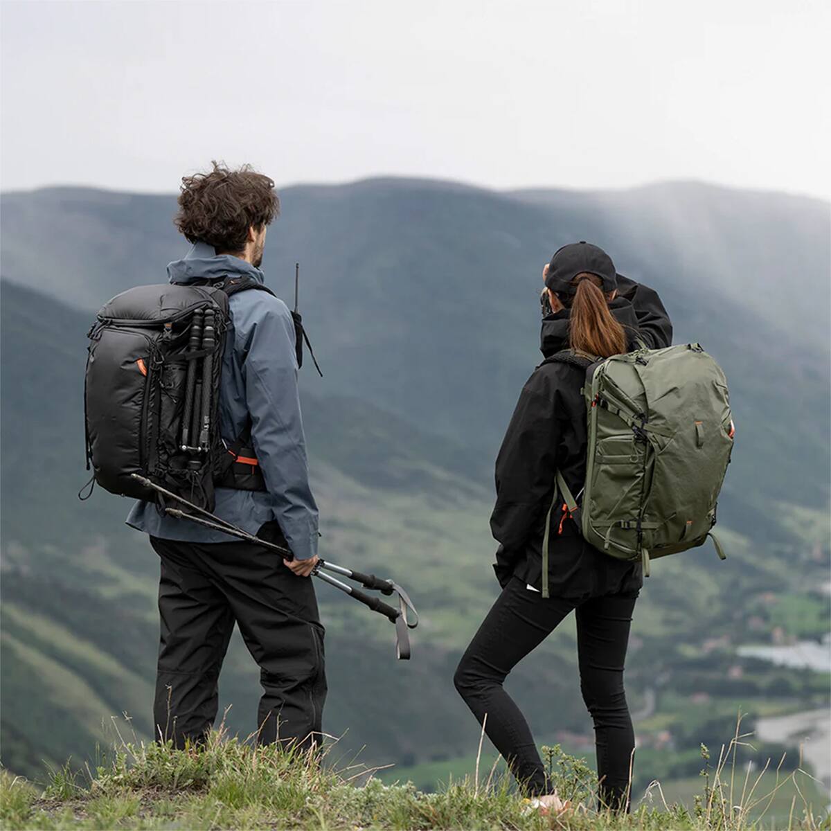 Alt View 1. PGYTECH - PGYTECH OnePro Focux 35L Camera Backpack, Space Black.