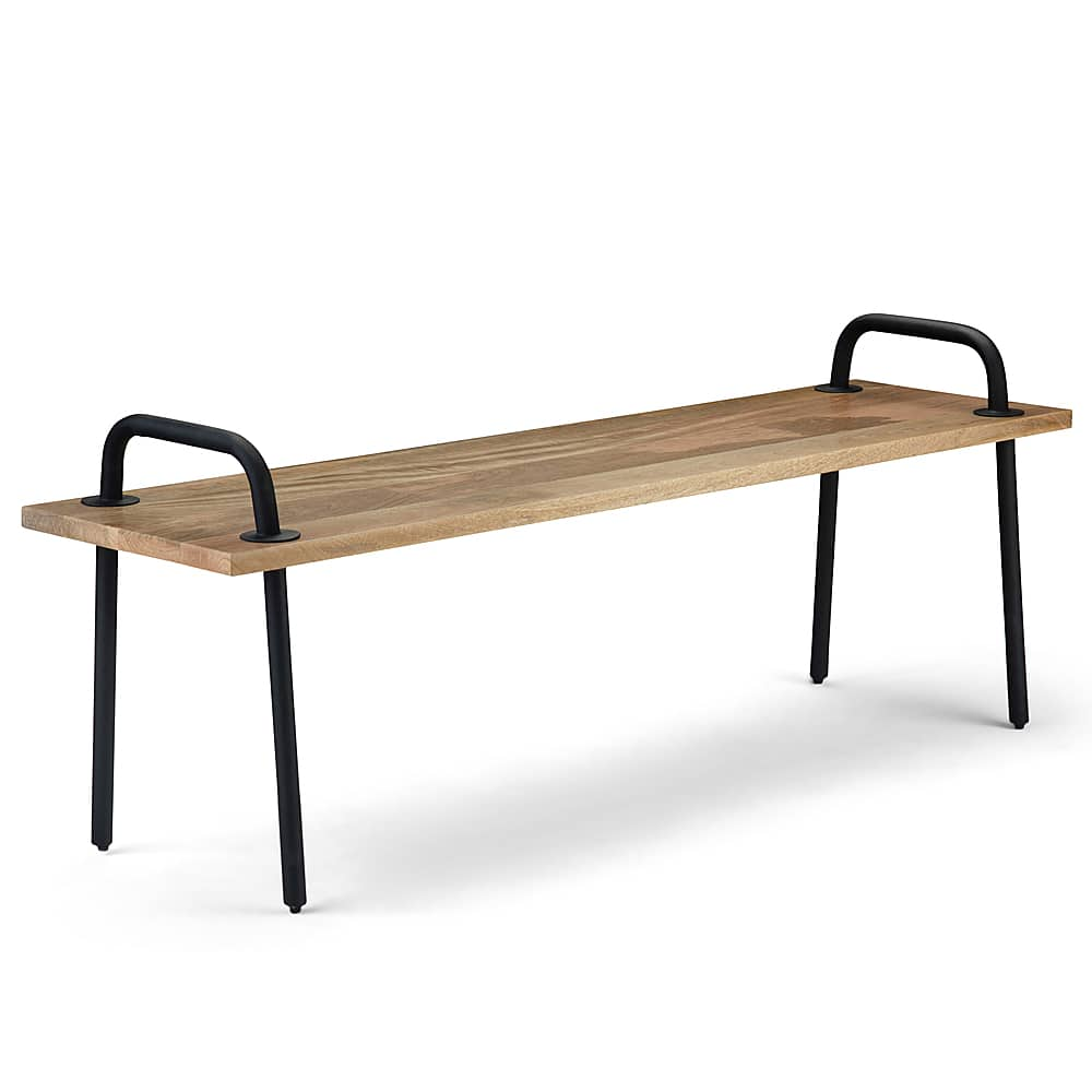 Simpli Home – Berkeley Entryway Bench – Natural Sansujyuku sansujyuku.com