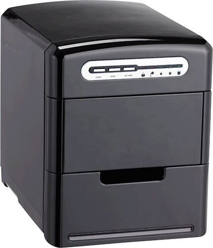 Angle Standard. SPT - 10-1/2" 26.5-Lb. Freestanding Icemaker - Black.