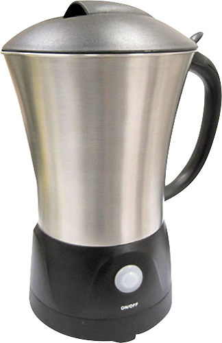Angle View: SPT - Milk Frother - Pewter/Black