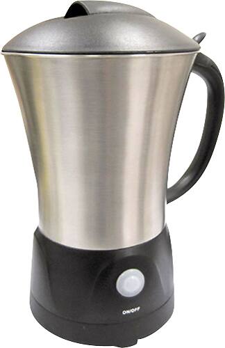Angle. SPT - Milk Frother - Pewter/Black.