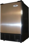 SPT - 15" 12-Lb. Freestanding Icemaker - Stainless Steel - Angle_Zoom