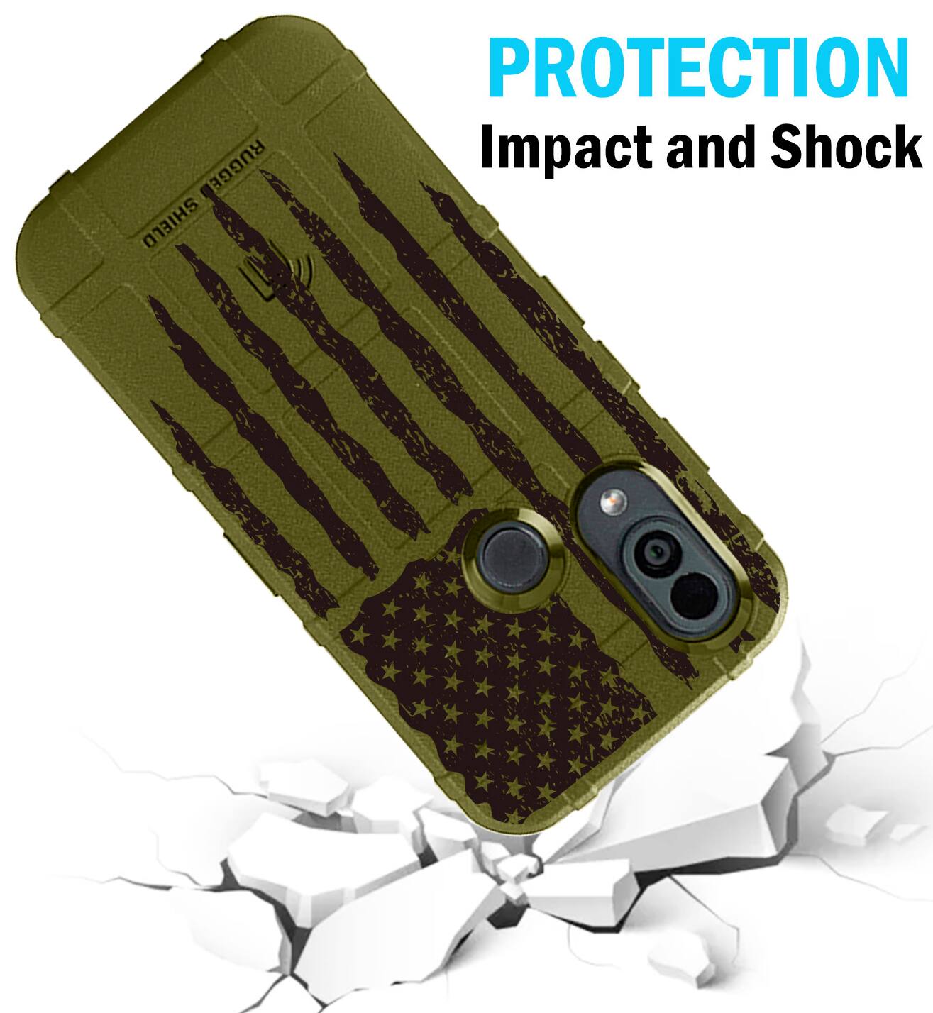 RUGGED SHIELD PROTECTION  
Impact and Shock