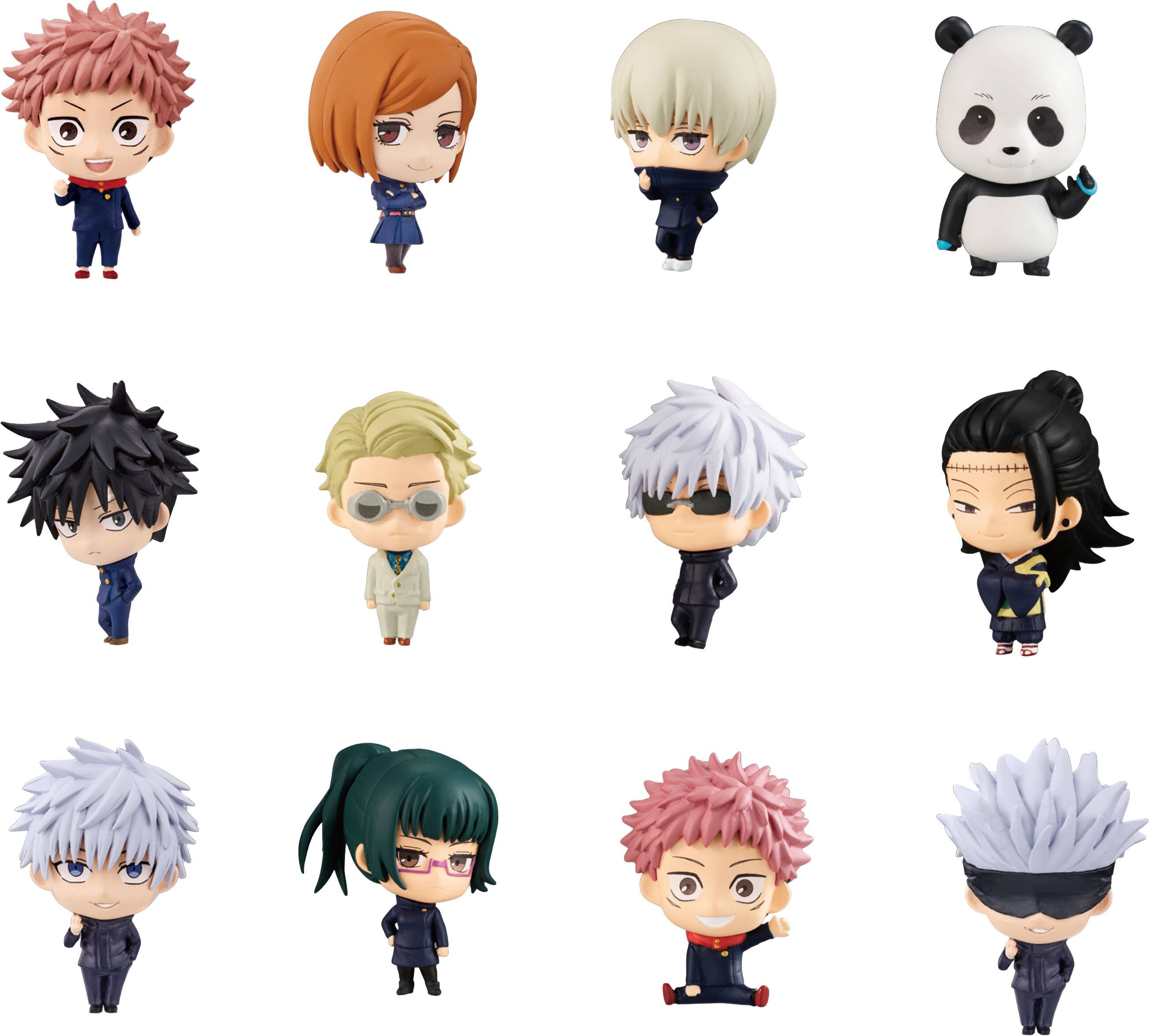 Front. Bandai - Gashapon Jujutsu Kaisen - 2" Anime Minis Blind Pack (1 Random Character per Order) - Styles May Vary.