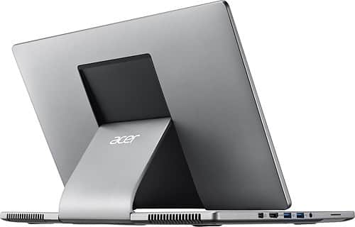 Alt View Standard 7. Acer - Aspire 2-in-1 15.6" Touch-Screen Laptop - Intel Core i5 - 6GB Memory - 500GB Hard Drive - Silver.