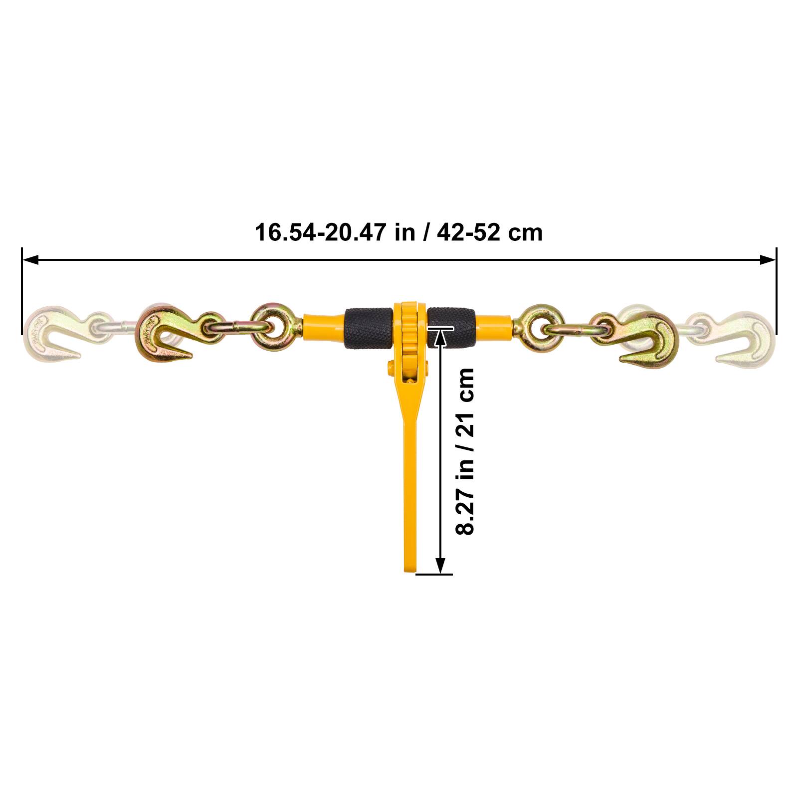 16.54-20.47 in / 42-52 cm  
8.27 in / 21 cm