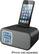 Alt View Standard 1. iHome - Bluetooth Dual-Alarm Clock - Black/Gunmetal.