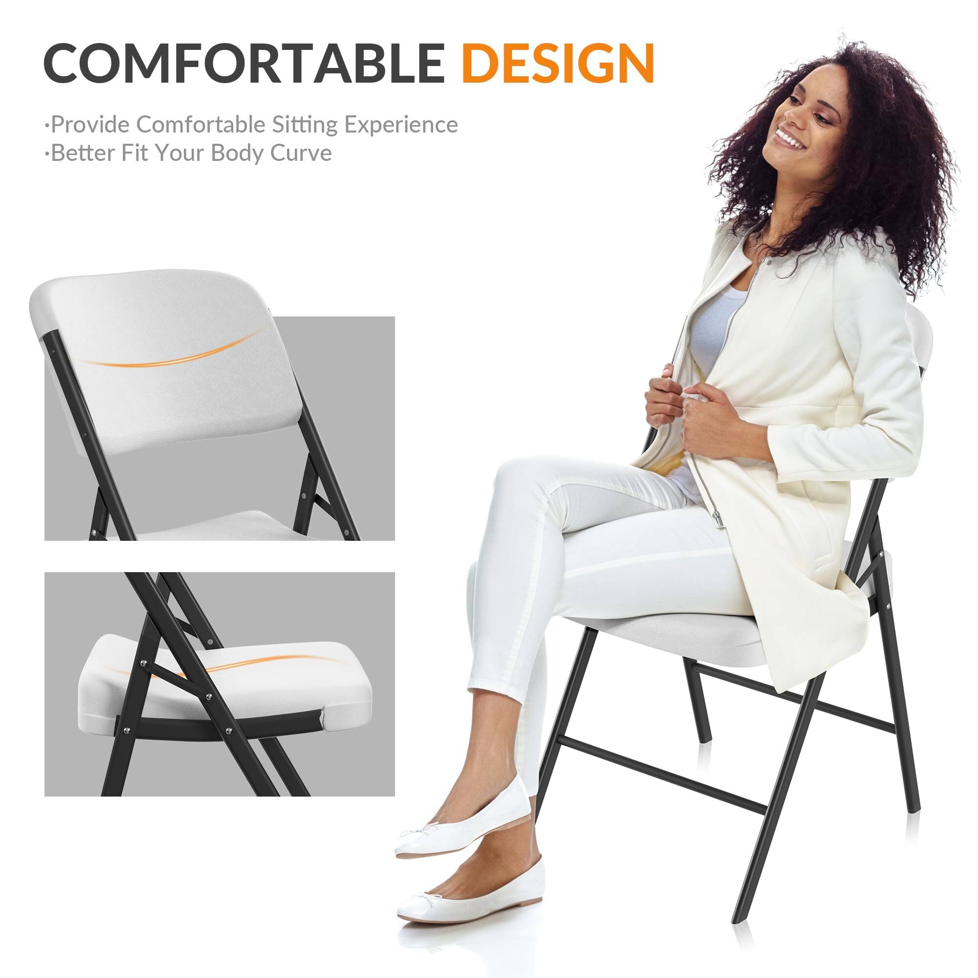 COMFORTABLE DESIGN

- Provide Comfortable Sitting Experience
- Better Fit Your Body Curve