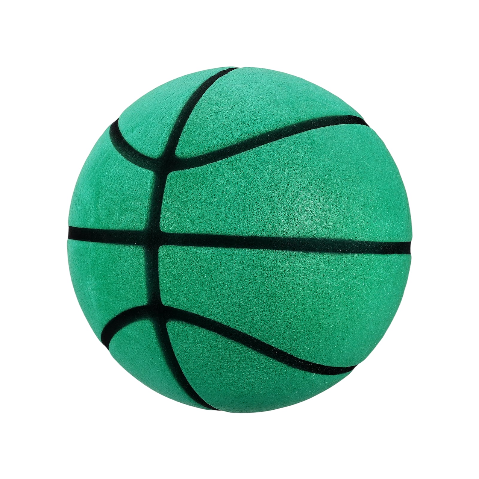 "Unique Bargains - Silent Basketball Size 3 (7.1"") Quiet Basketball High Density Foam No Noise 3D Groove Bouncing Ball with Net Bag - Green" price history on PriceWatchPro
