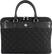 Front Standard. Knomo - Avignon Laptop Brief Bag - Black.