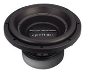 Front Zoom. Power Acoustik - Gothic Series 10" Dual-Voice-Coil 2-Ohm Subwoofer - Black.