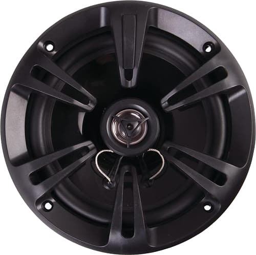 Front. Power Acoustik - Reaper Series 6-1/2" 2-Way Car Speakers with Polypropylene Cones (Pair) - Black.