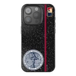 Keyscaper - MLB - Philadelphia Phillies - 1915 Logo iPhone Bling Case - 15 - Black