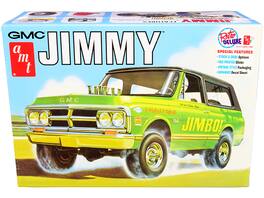 Skill 2 Model Kit 1972 GMC Jimmy Pickup Truck 2-in-1 Kit 1/25 Scale Model by AMT - Green