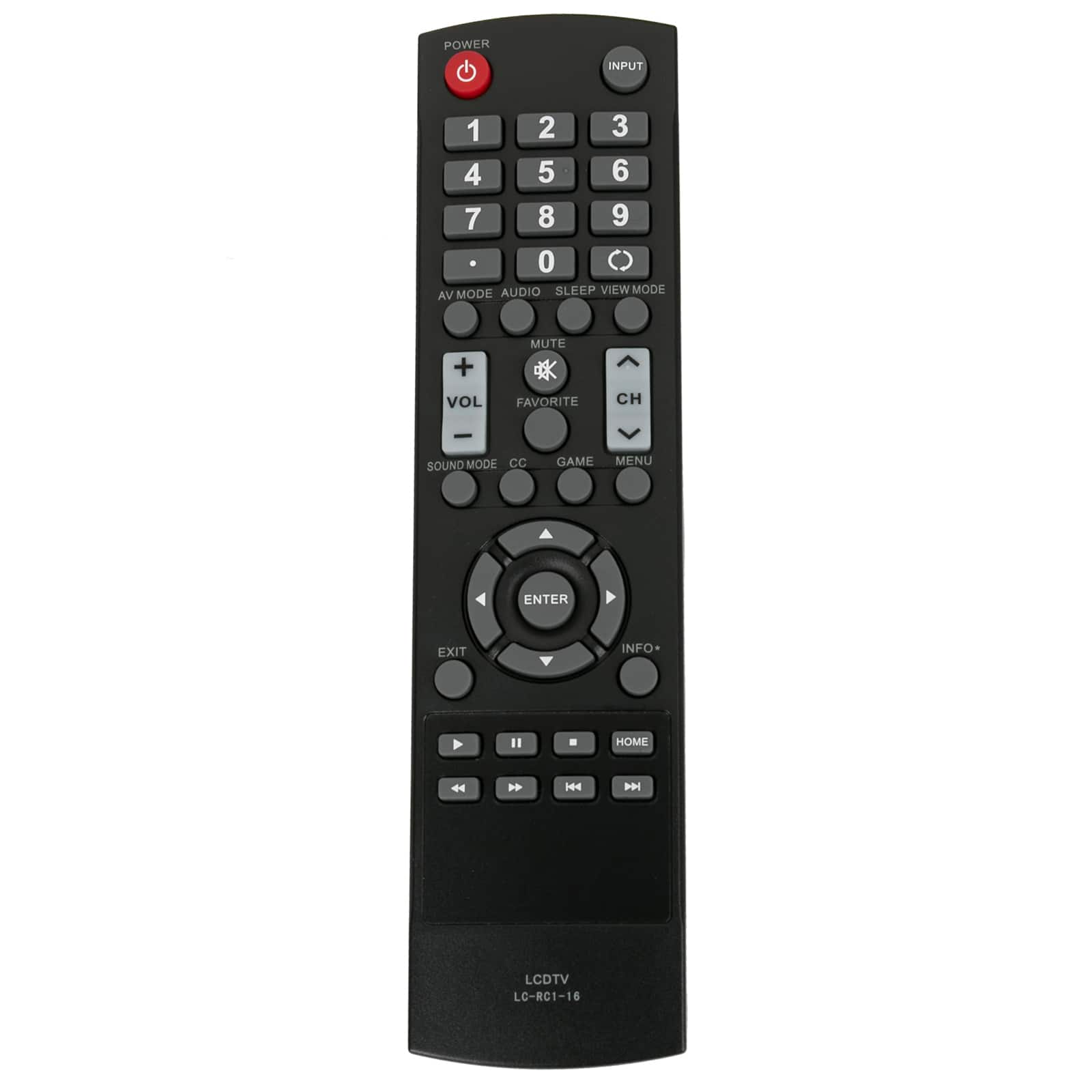 ALLIMITY - Replacement Remote Control LC-RC1-16, Fit for Sharp Television LC-32LB370 LC32LB370 LC-32LB370U LC32LB370U LC-32LB480U - Black price history on PriceWatchPro